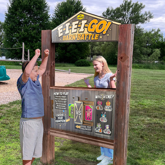 E-I-E-I-GO! Barn Battle Game