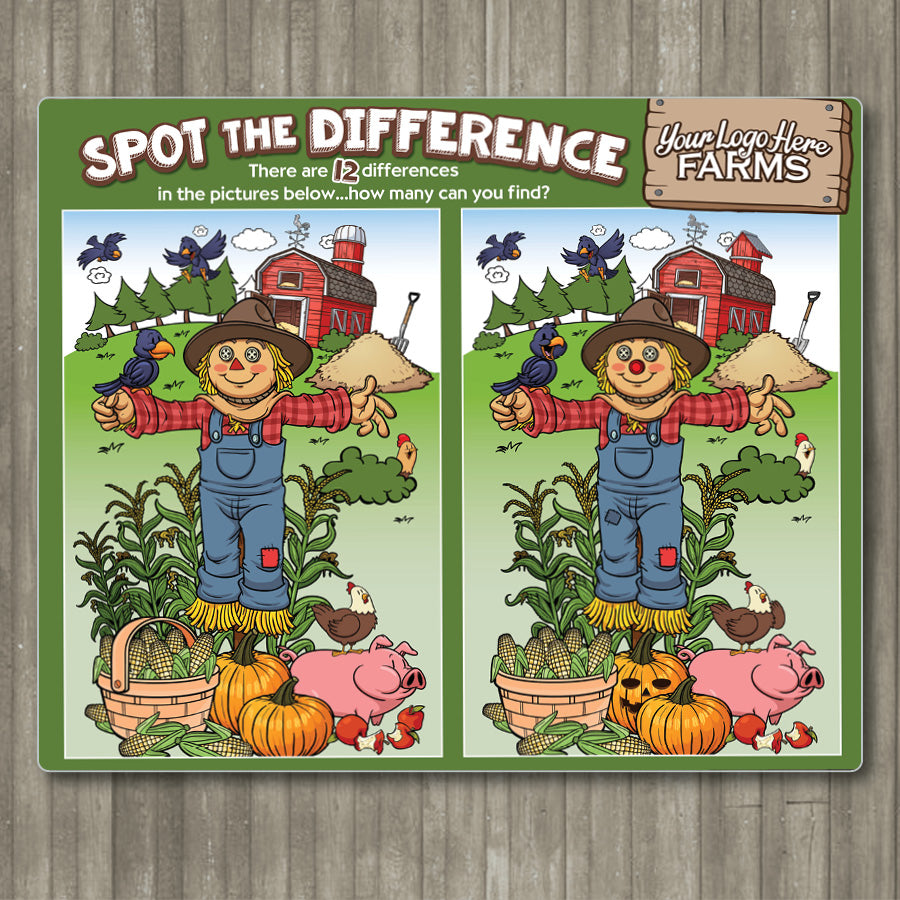 Scarecrows Spot The Difference MacArt Studios