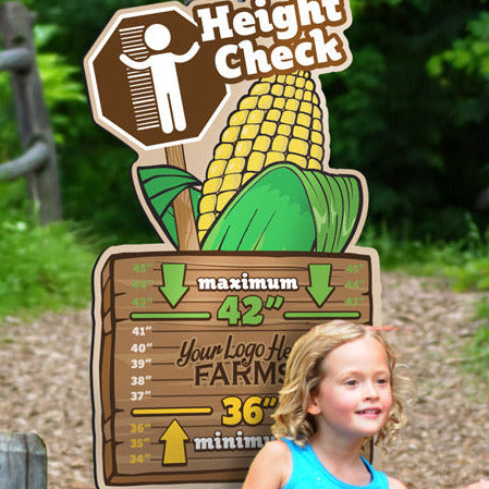 Height Check Signs | Sets of 3