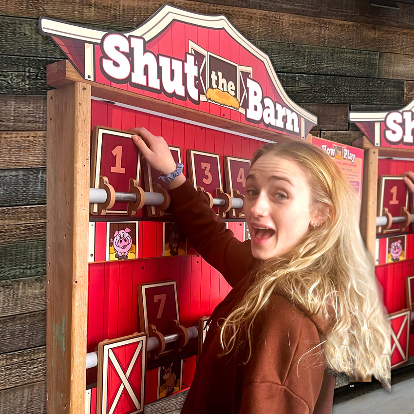 Shut the Barn! ** grey/brown color **