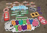 Bouncy Town- Signage Package