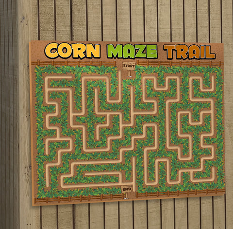 Corn Maze Trail (finger maze)
