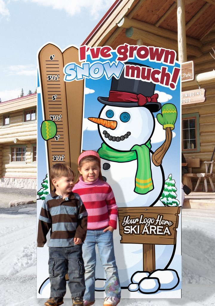 How Tall This Year? Snowman