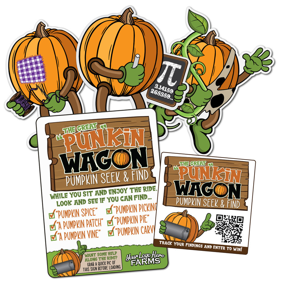 'PUN'kin Pals š a Seek & Find Tractor Ride.