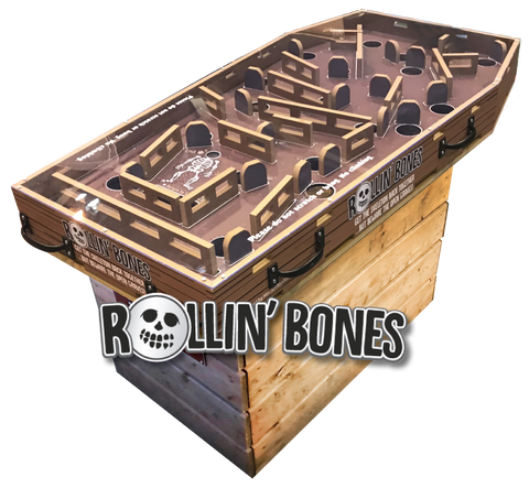 'Rolling Bones' Shaped Tilt-a-Maze