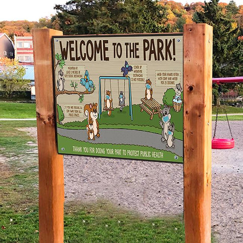 Welcome to the Park  (public health rules)