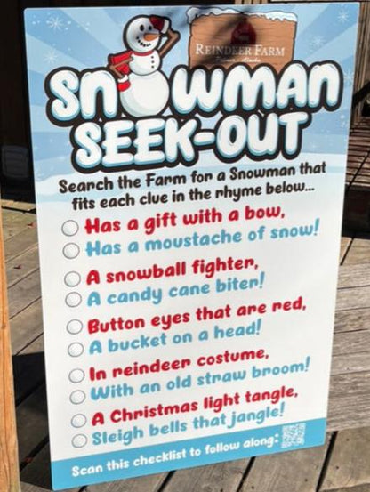 Snowman Seek & Find