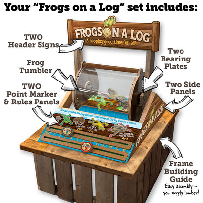 Frogs on a Log!