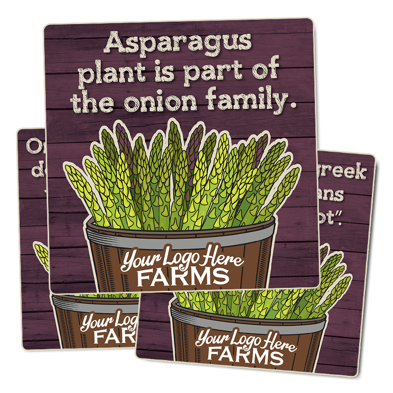 Asparagus Fact Signs (set of 6)