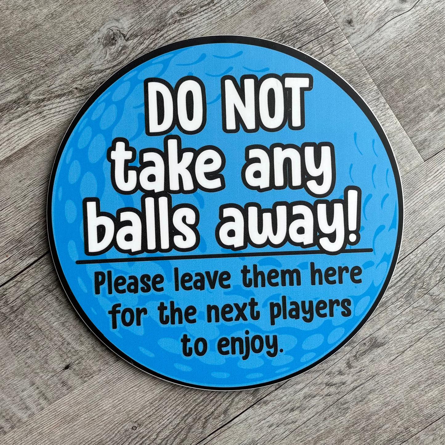 Safety Signs for Ball Climbers (set of 3)