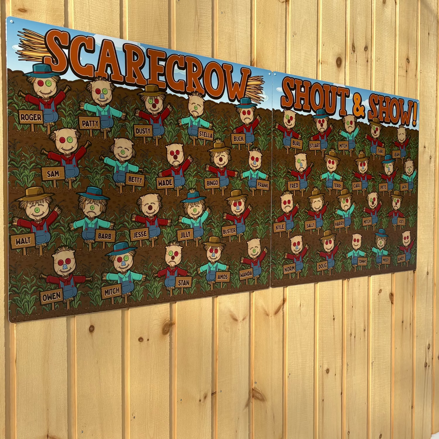 Scarecrow Shout N' Show!