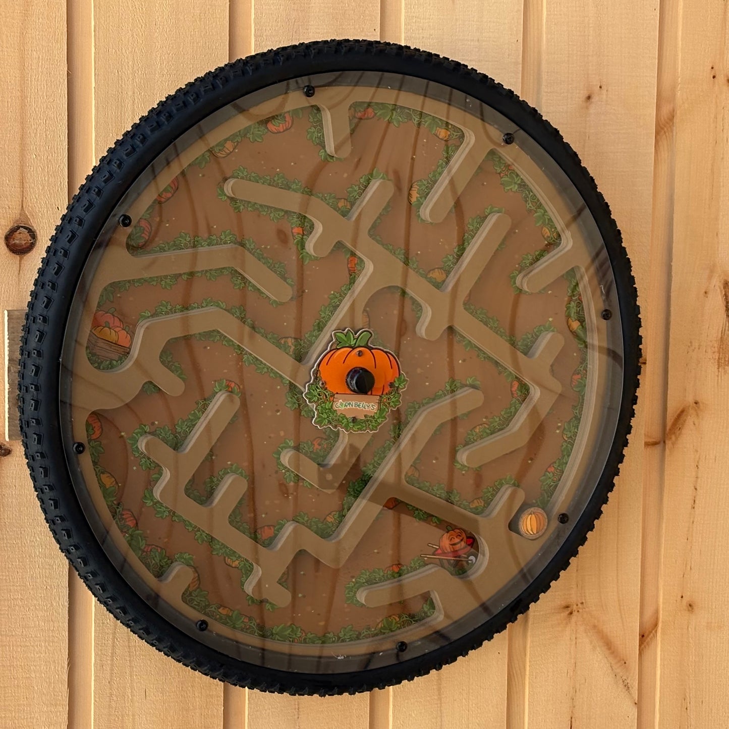 Wheel Mazes