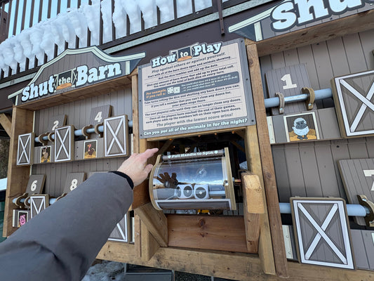 Shut the Barn! ** grey/brown color **