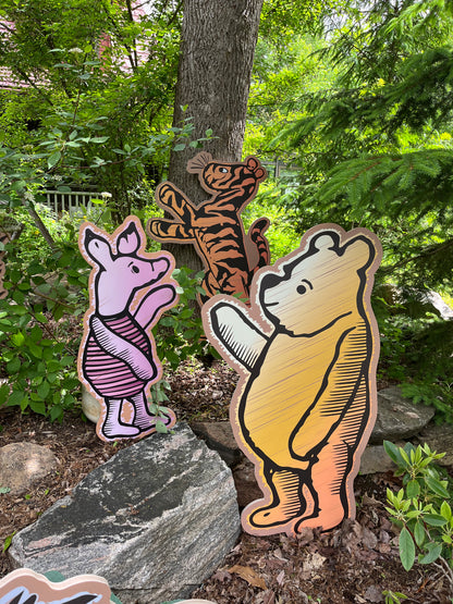 Winnie-the-Pooh scene characters