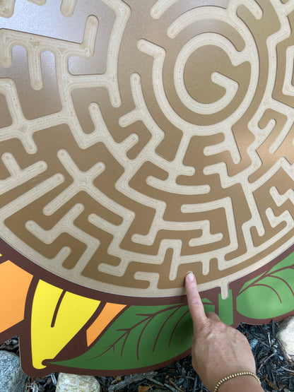 Sunflower Finger Maze