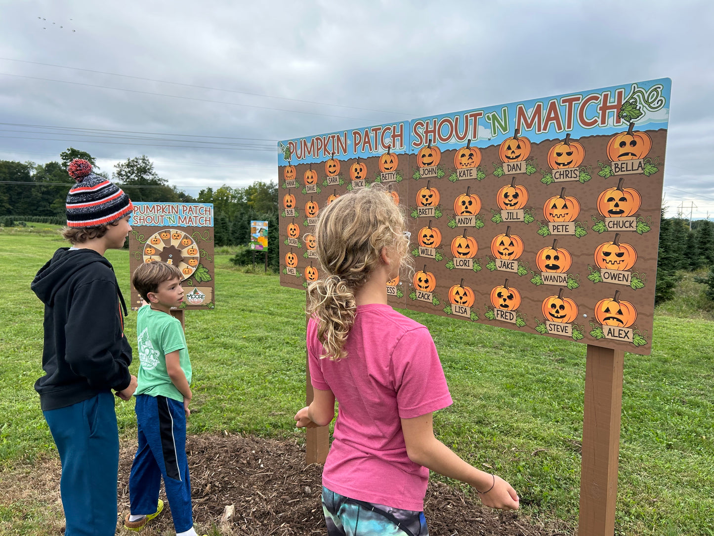 Pumpkin Patch Shout N' Match