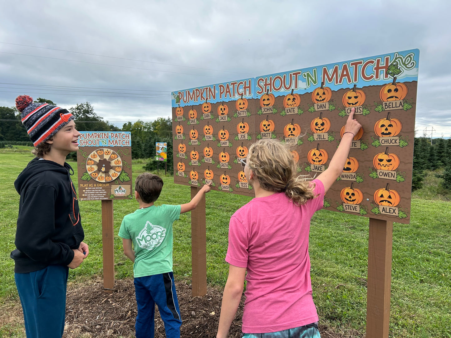 Pumpkin Patch Shout N' Match