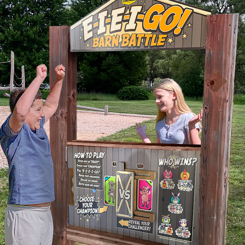 E-I-E-I-GO! Barn Battle Game – FarmYard Games