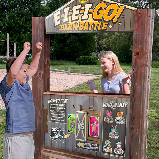 E-I-E-I-GO! Barn Battle Game