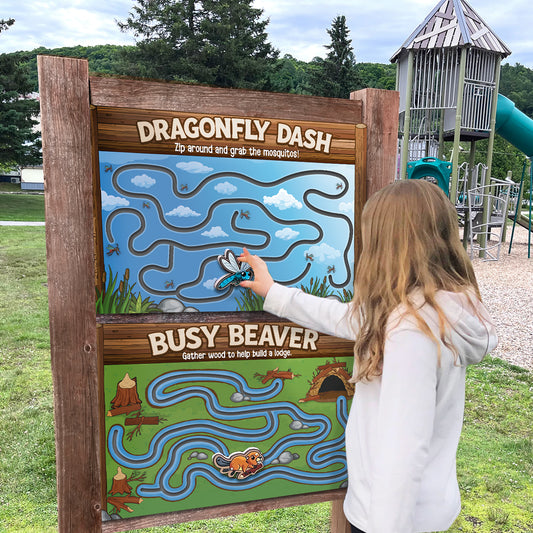 Outdoor 'Busy Boards'