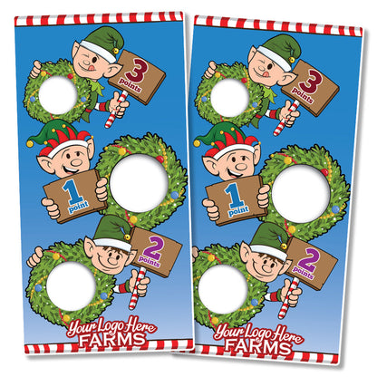Christmas Corn Toss boards