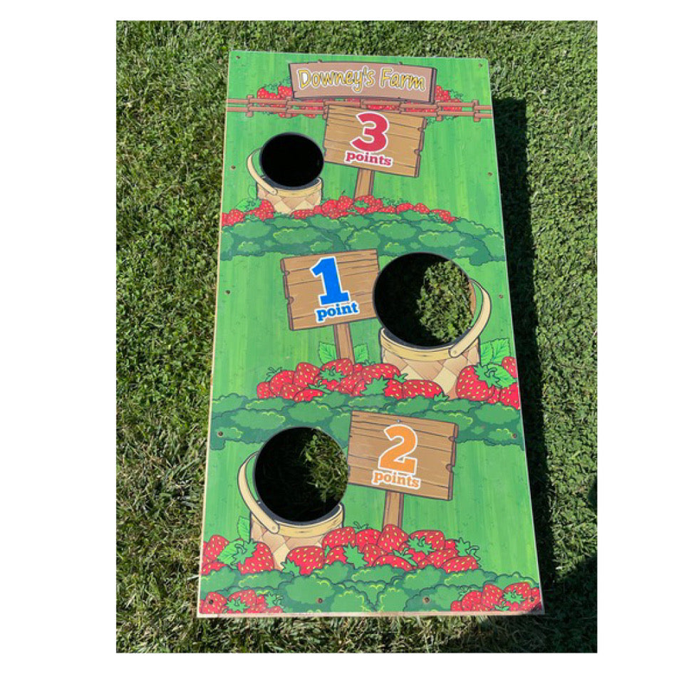 Christmas Corn Toss boards