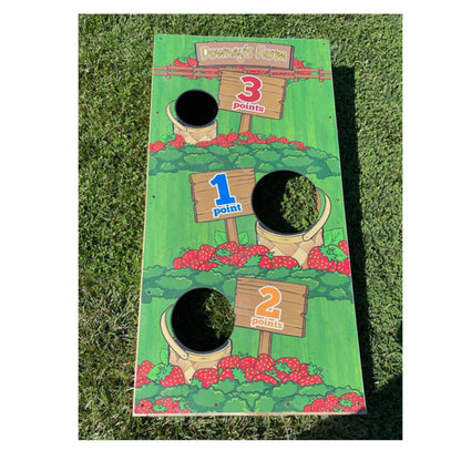Christmas Corn Toss boards
