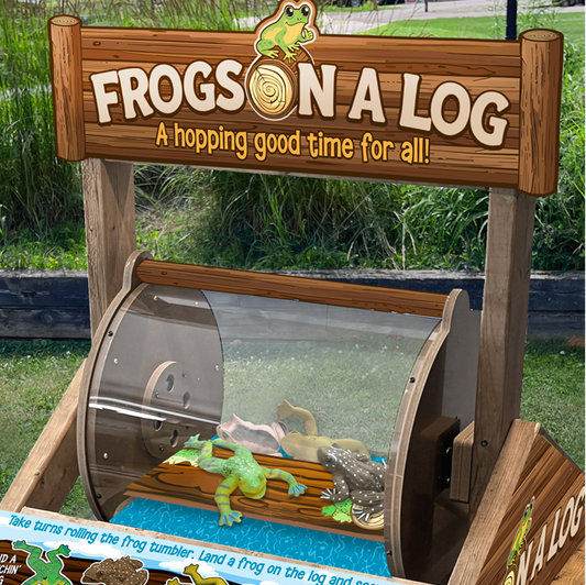 Frogs on a Log!