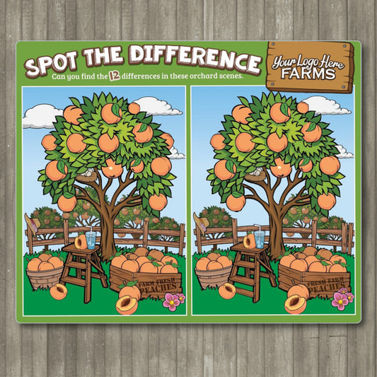 Peach Trees - Spot the Difference