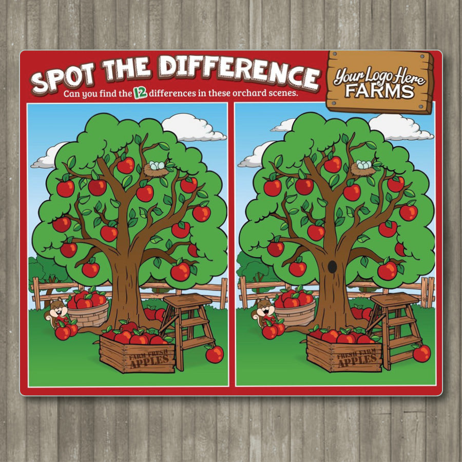 Apple Trees - Spot the Difference