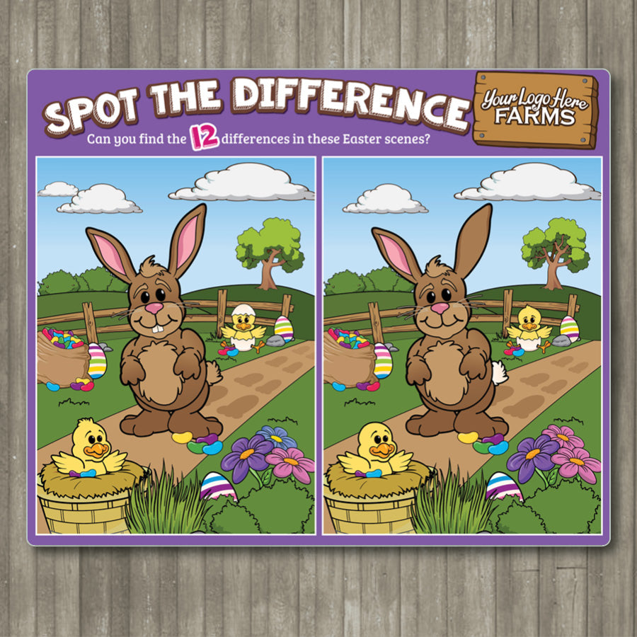 Easter Bunny - Spot the Difference