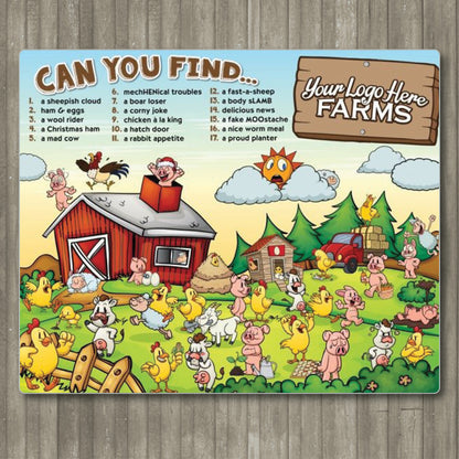 Can You Find? Farm Animals