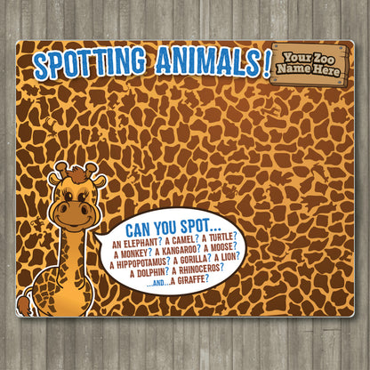 Spotting Animals - Giraffe