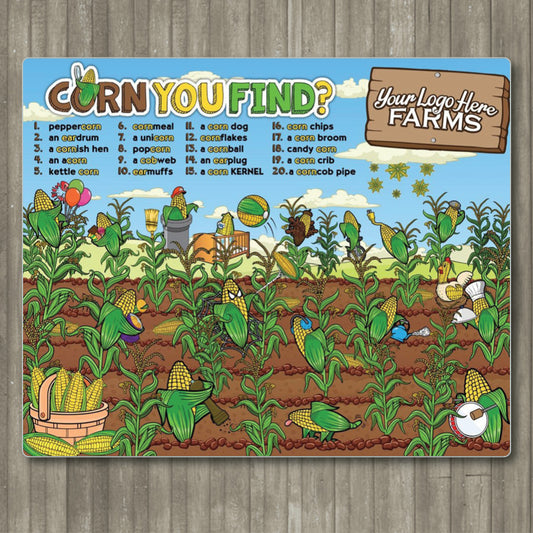 Corn You Find Gameboard