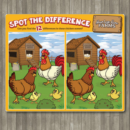 Chickens - Spot the Difference