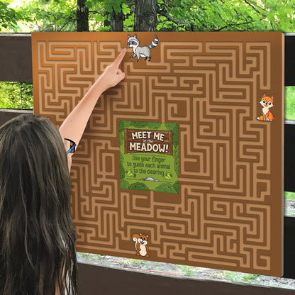 Meet me in the Meadow  (finger maze for campgrounds)