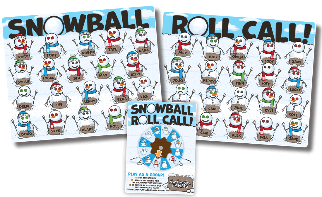 SnowBall Roll Call!