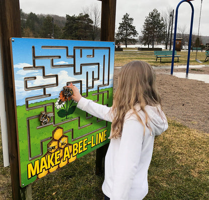 Butterfly channel maze (Kids 10 & under)