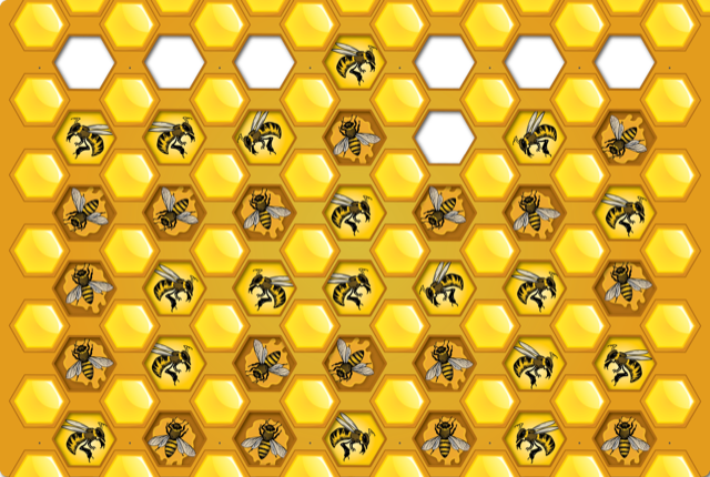 Bees In-a-Row (with New & Improved Slider)