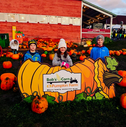 Giant Pumpkin 'Stand-Behind' Photo Opp