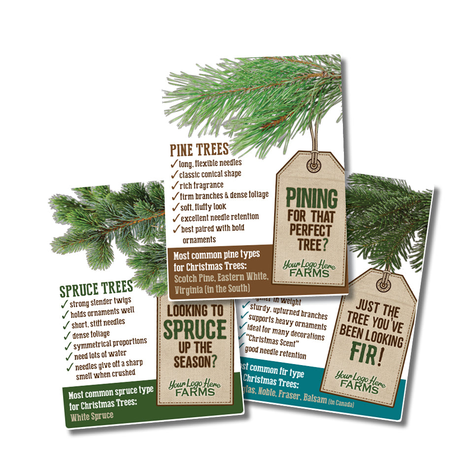 Christmas Tree Varieties (Set of 3)