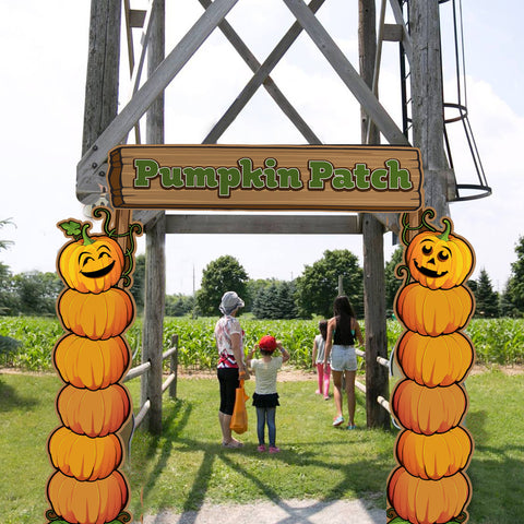 Pumpkin Archway Entrance Panels (sides only)