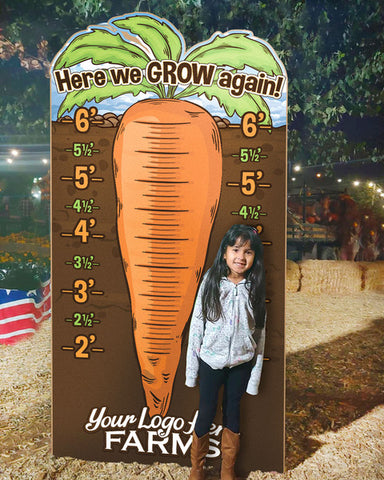 How Tall This Year? Giant Carrot
