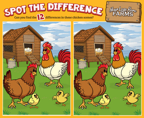 *NEW: Chickens - Spot the Difference