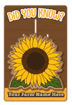 Sunflower Fact Sliders (Set of 3)