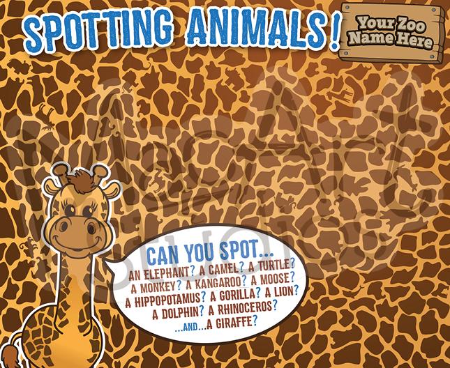 Spotting Animals - Giraffe