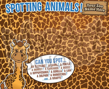 Spotting Animals - Giraffe