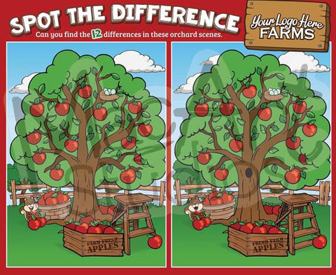 Apple Trees - Spot the Difference