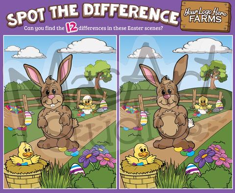Easter Bunny - Spot the Difference