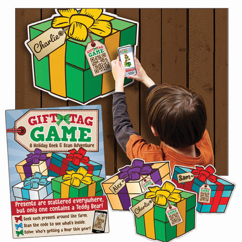 The Gift Tag Game (Holiday Seek & Scan)
